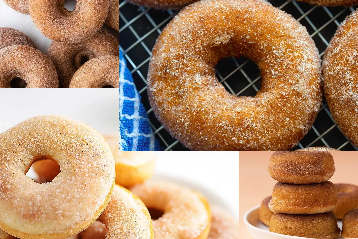 Photo of 14 Irresistible Baked Cinnamon Sugar Donut Recipes