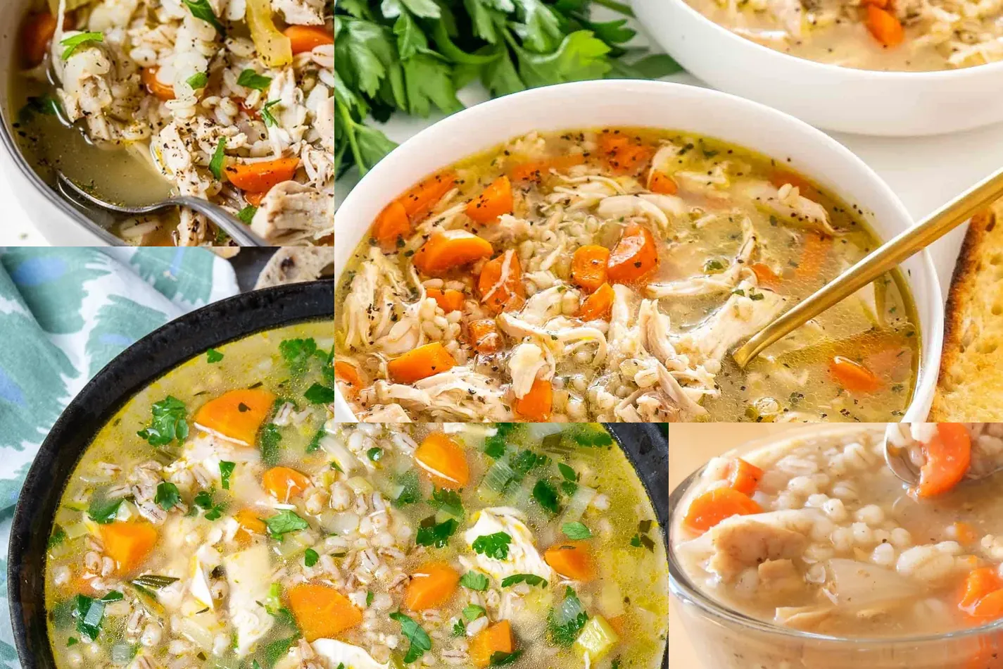 Photo of Chicken Barley Soup Recipes