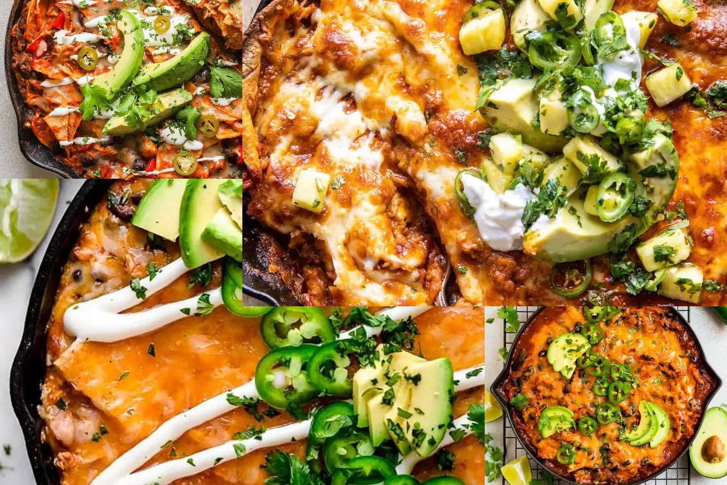 Photo of 15 Easy Chicken Enchilada Skillet Recipes for Quick Dinner