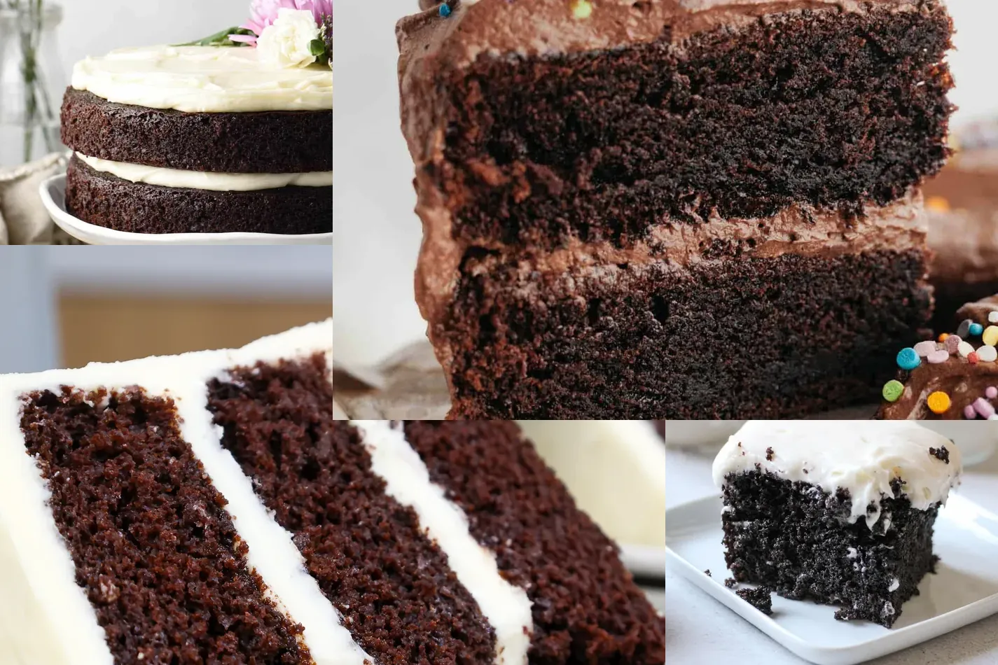Photo of Easy and Delicious Chocolate Cake with Cream Cheese Frosting Recipes