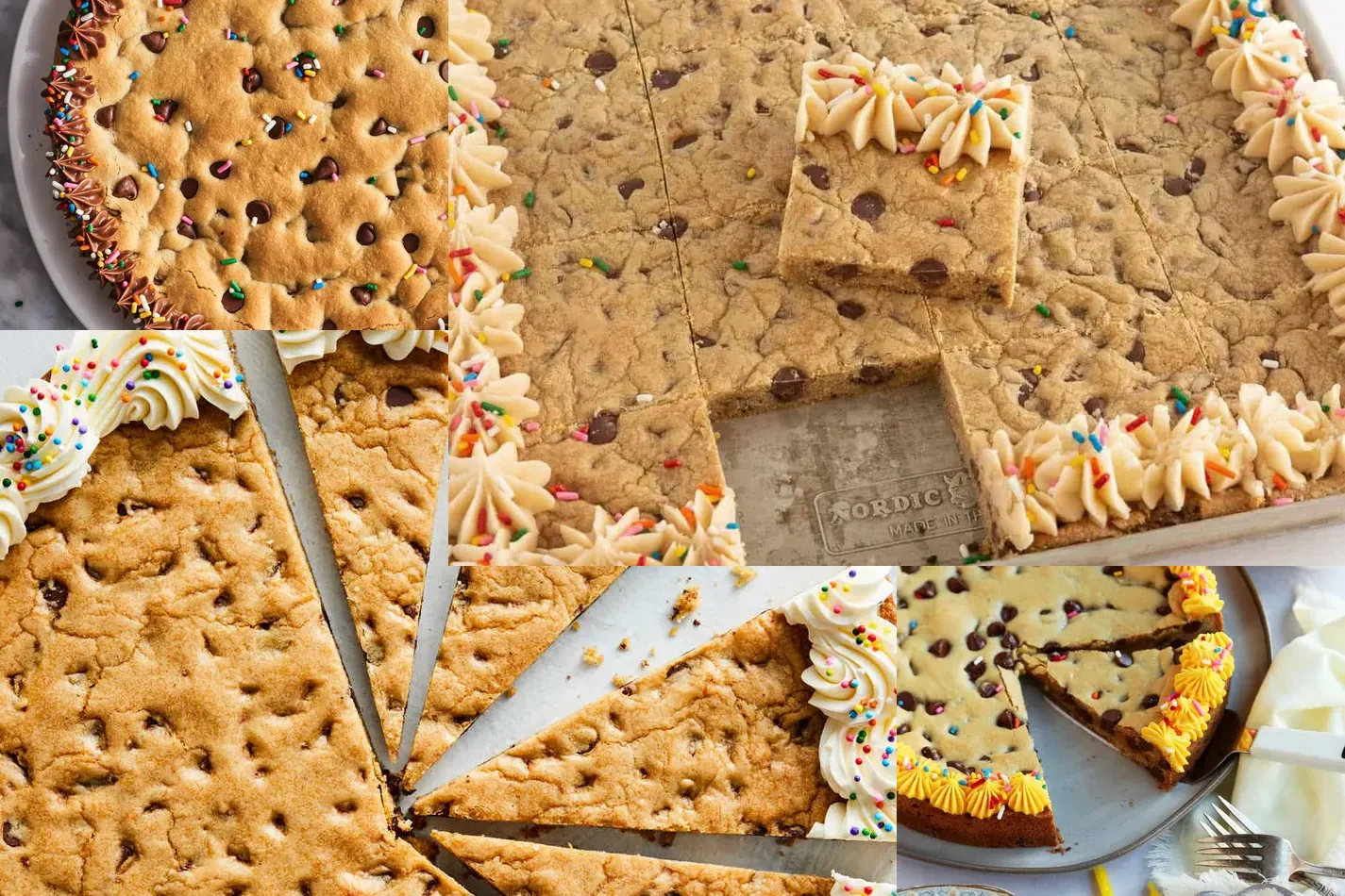 Photo of Easy Chocolate Chip Cookie Cake Recipes to Impress