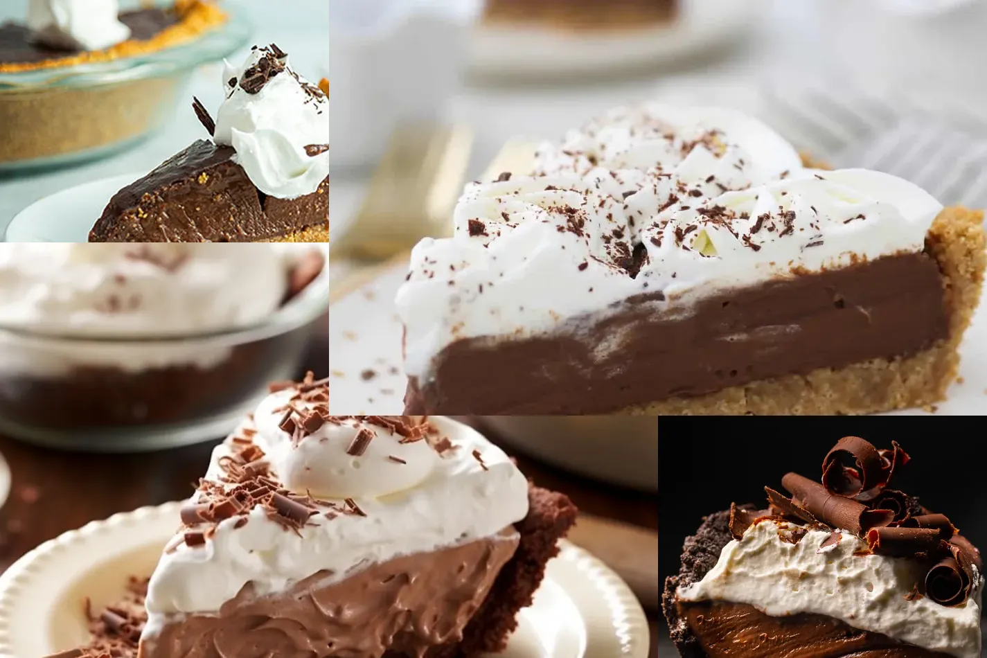 Photo of 15 Easy & Delicious Chocolate Pudding Pie Recipes