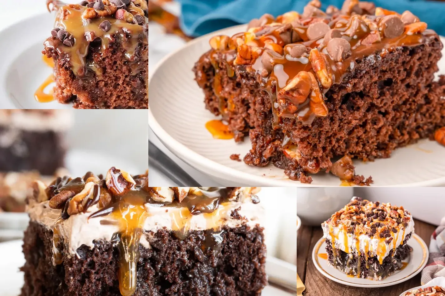 Photo of Irresistible Chocolate Turtle Poke Cake Recipes to Wow Your Guests