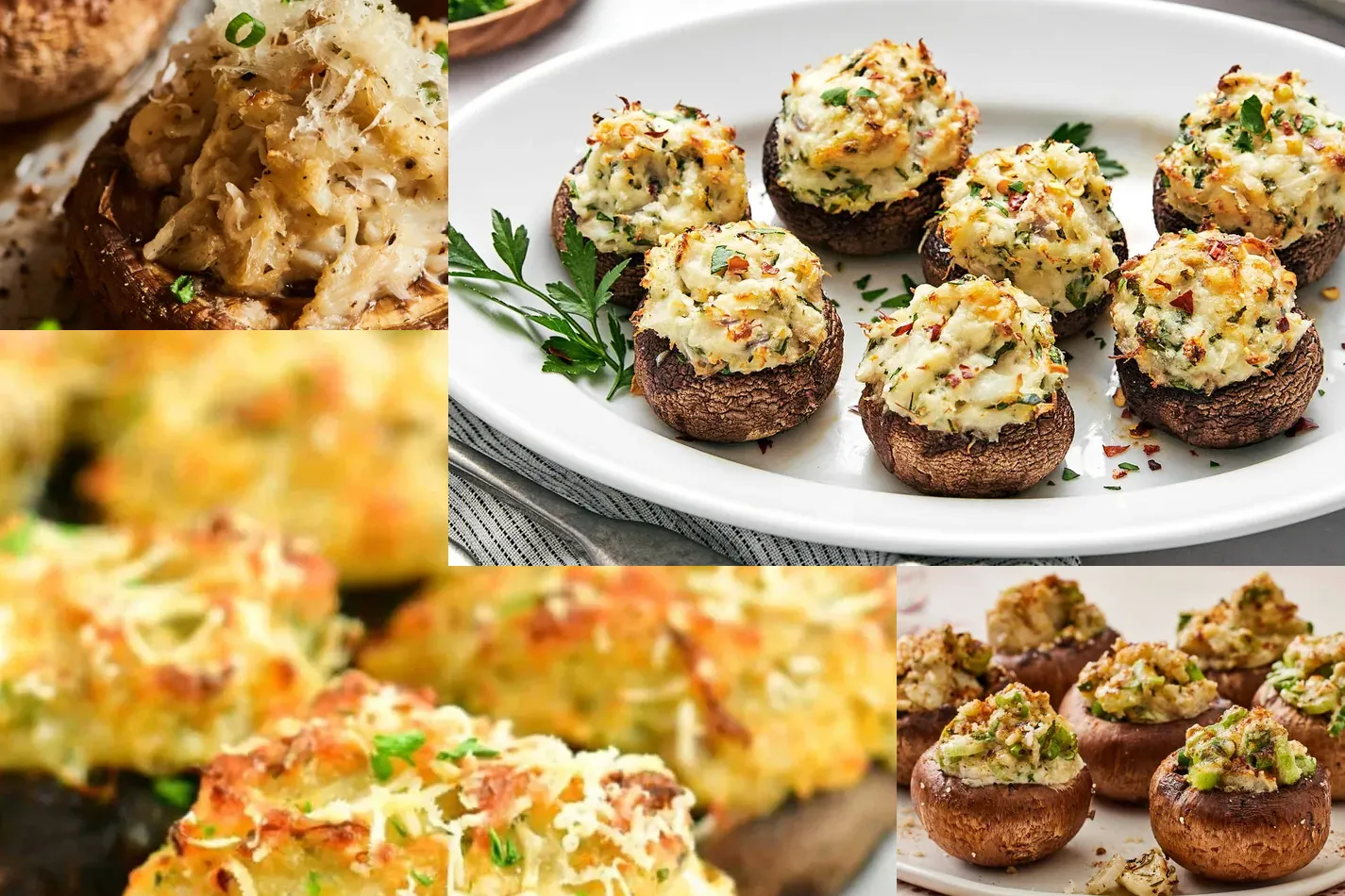 Photo of Easy Crab Stuffed Mushrooms Recipes for Any Occasion
