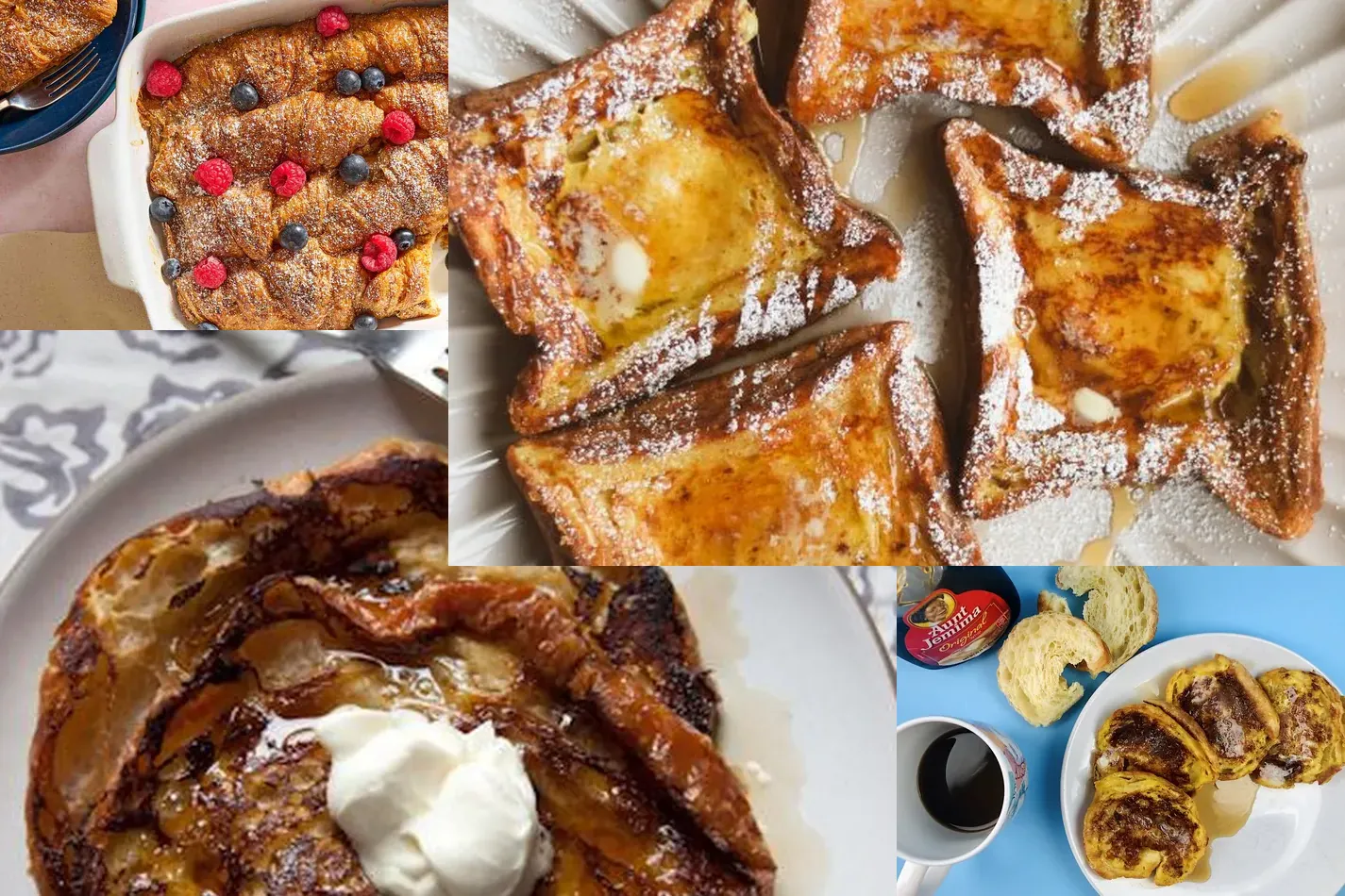 Photo of Delicious Croissant French Toast Recipes for Lazy Mornings