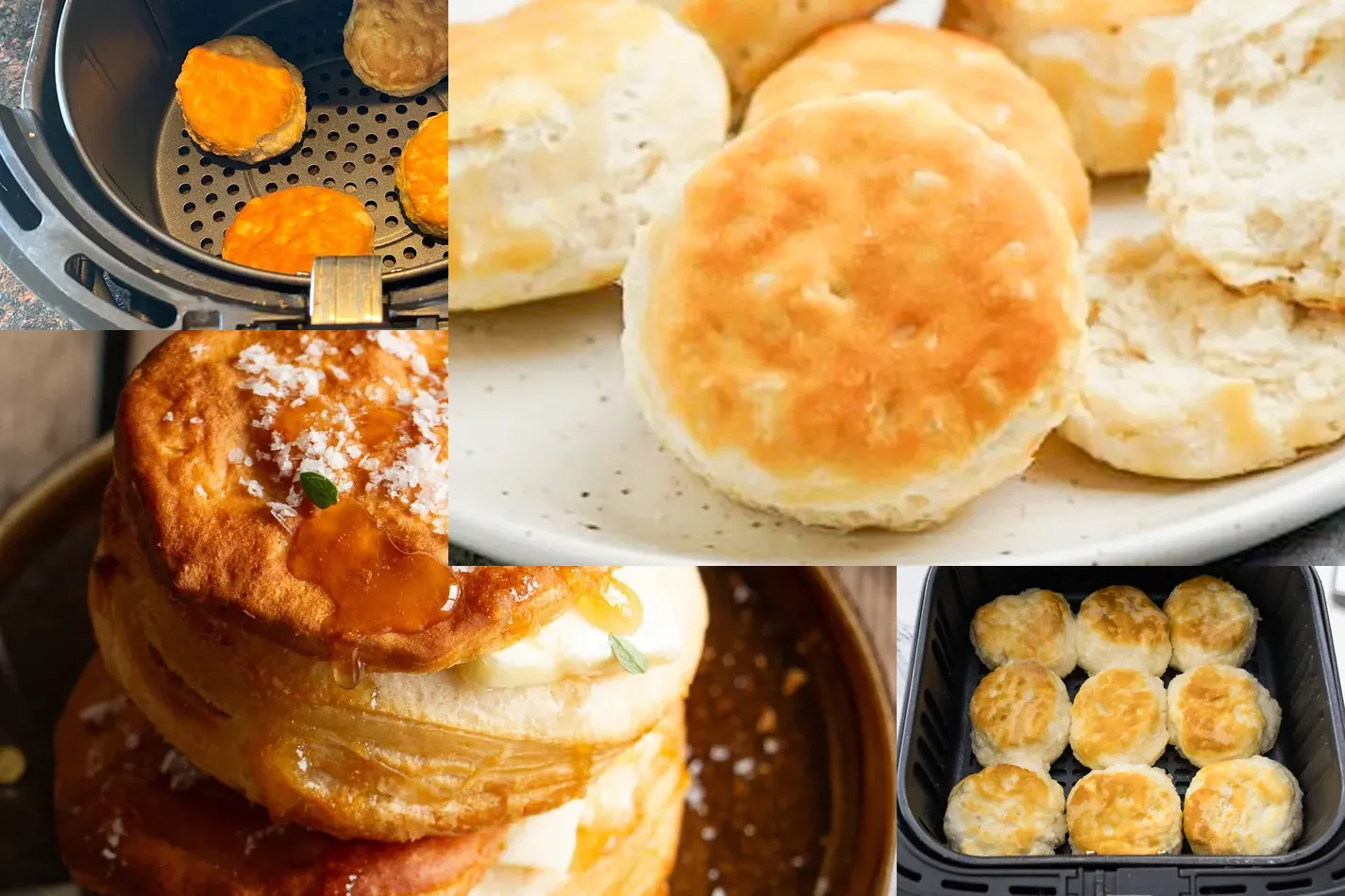 Photo of Crispy Frozen Biscuits in Air Fryer in Under 20 Minutes