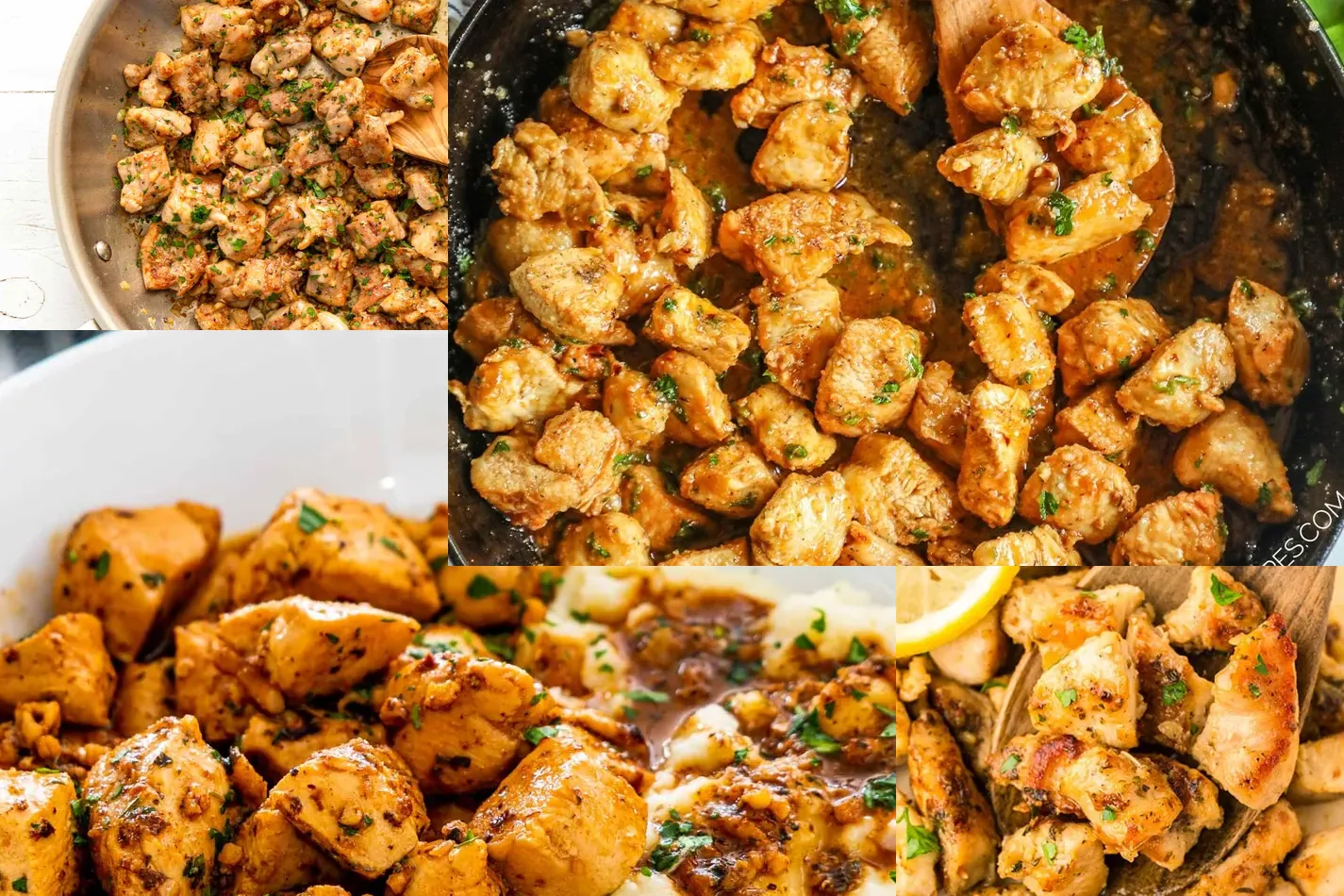 Photo of 16 Quick and Tasty Garlic Butter Chicken Bites Ideas