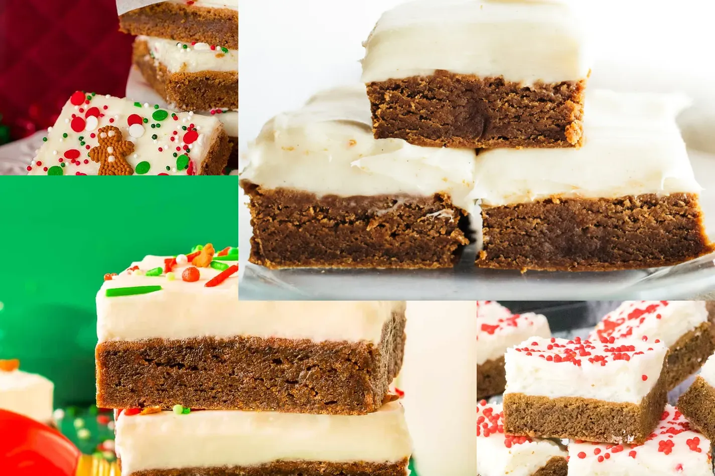 Photo of Delicious Gingerbread Bars with Cream Cheese Frosting