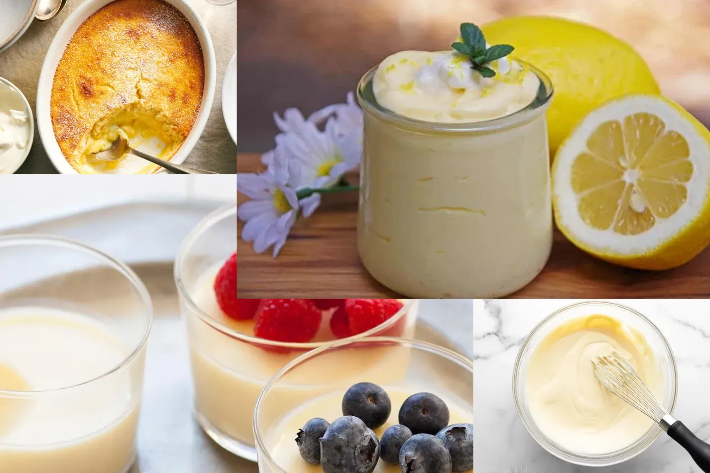 Photo of Homemade Lemon Pudding: 15 Easy, Bright Recipes
