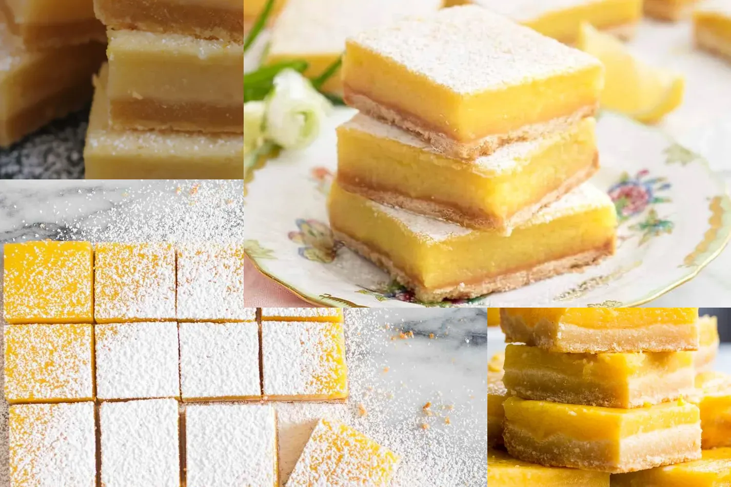 Photo of Delicious Lemon Bars: 20 Easy Recipes to Impress