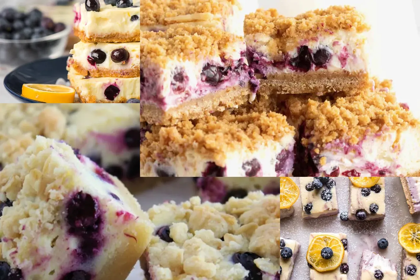 Photo of 13 Refreshing Lemon Blueberry Cheesecake Bars Recipes