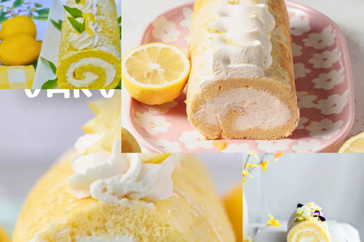 Photo of Delicious Lemon Cake Roll Recipes for Every Occasion