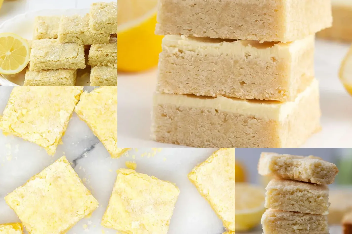 Photo of Bright Lemon Sugar Cookie Bars Recipes