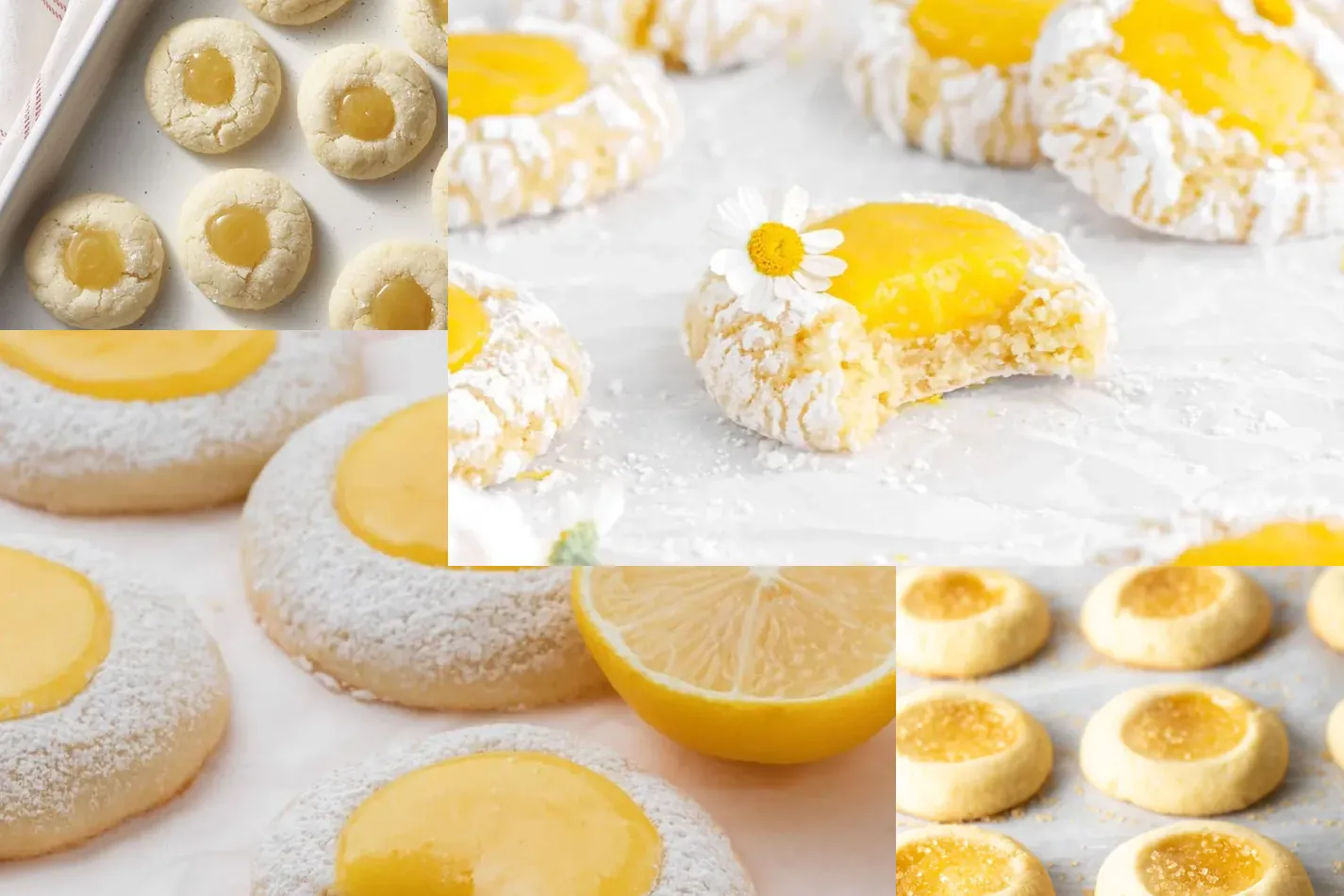 Photo of Zesty Lemon Thumbprint Cookies You’ll Love!