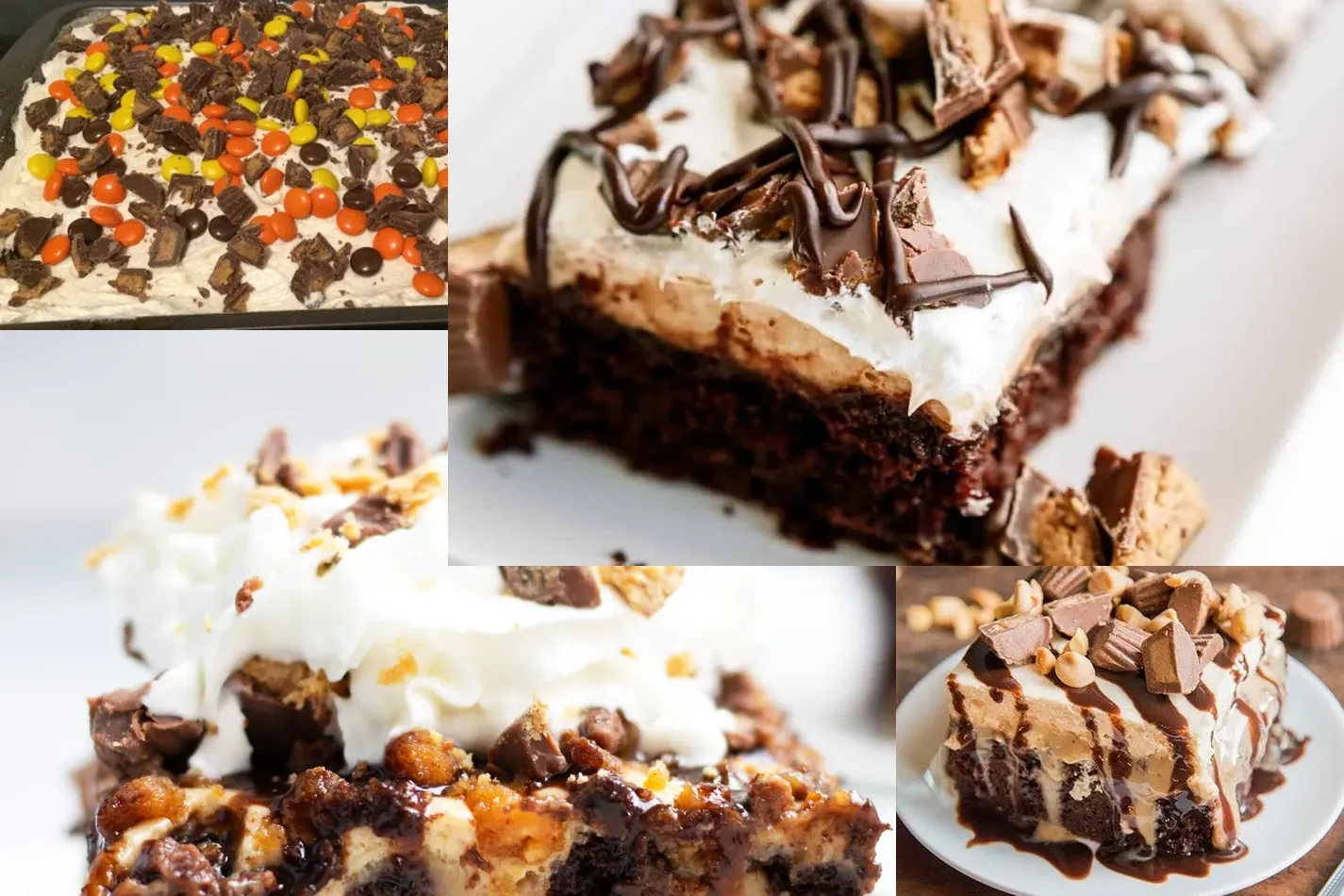 Photo of irresistible peanut butter chocolate poke cake recipe ideas