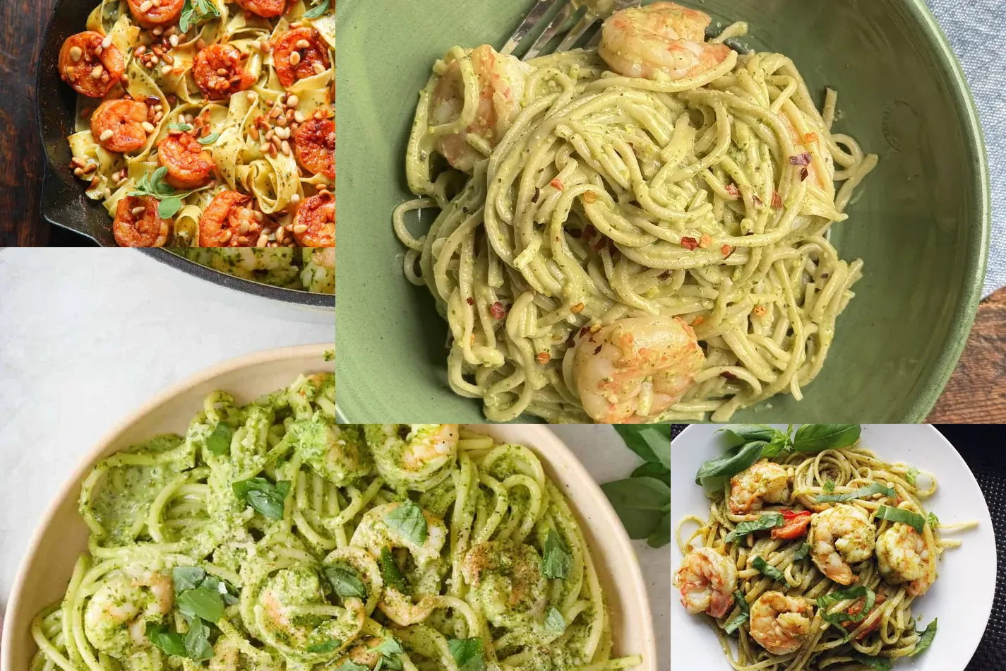 Photo of 17 Quick Pesto Shrimp Pasta Recipes for Easy Dinners