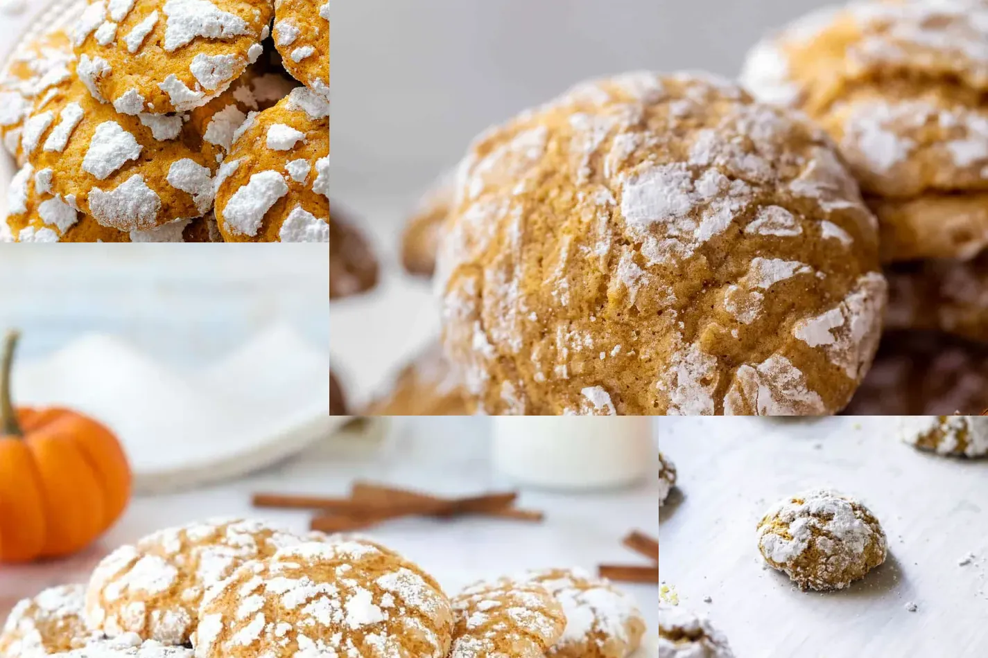 Photo of Delicious Pumpkin Crinkle Cookies Recipes to Warm Your Fall