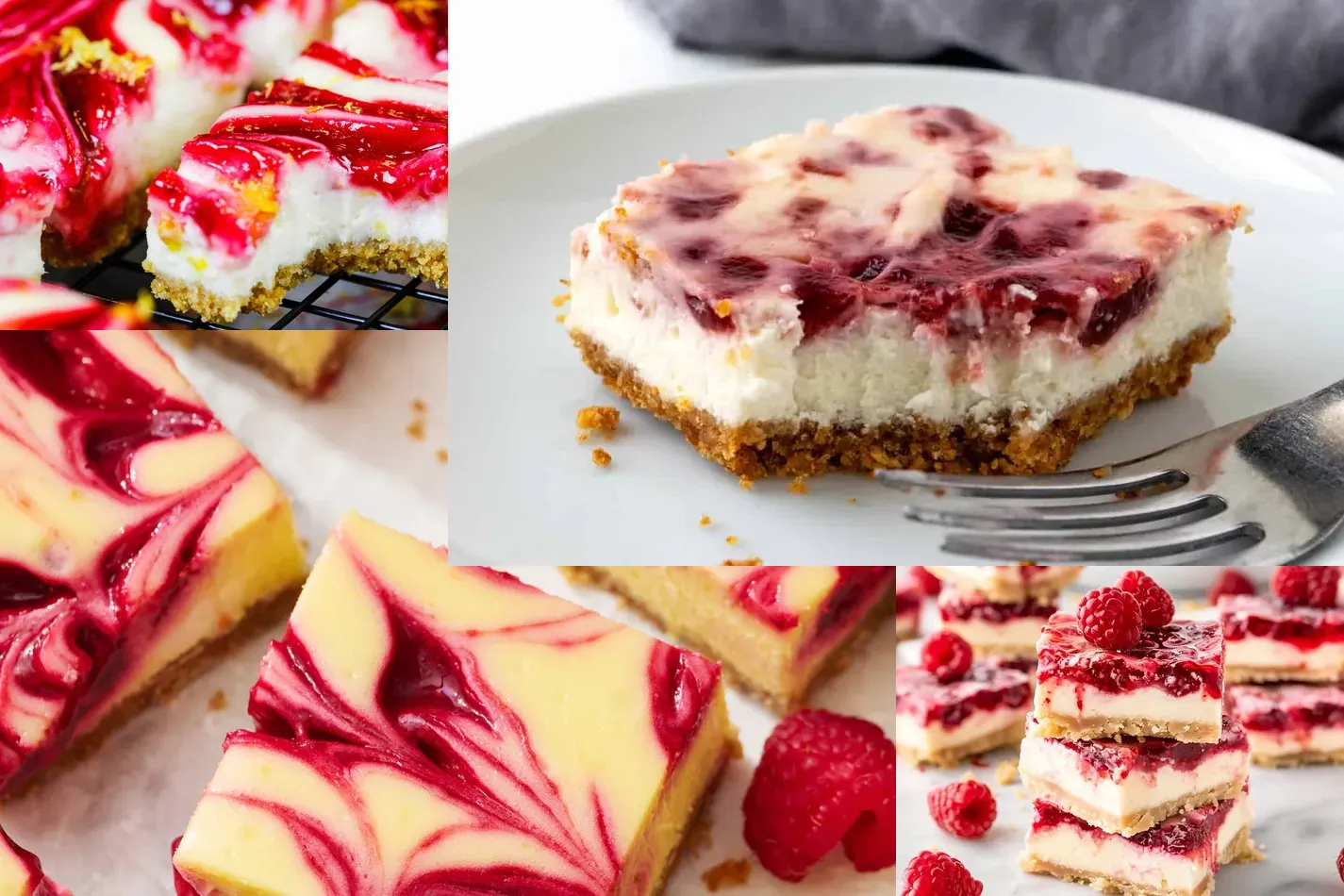 Photo of Raspberry Cheesecake Bar Recipes