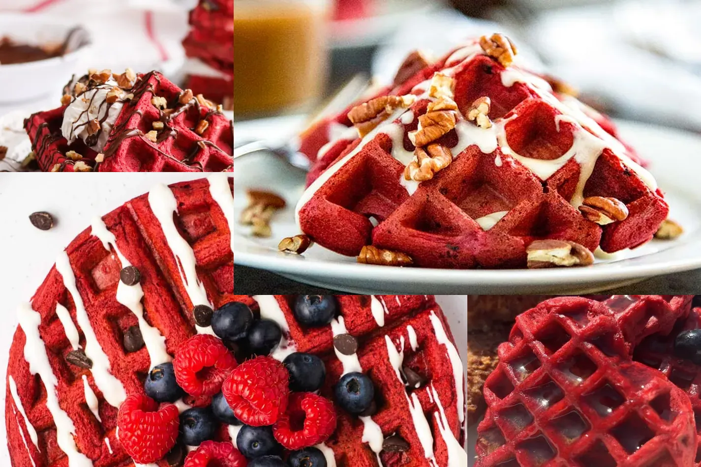 Photo of 19 Delicious Red Velvet Waffle Recipes to Satisfy Your Sweet Tooth