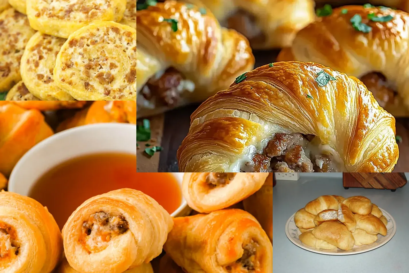 Photo of 13 Delicious Sausage & Cream Cheese Crescent Rolls Ideas
