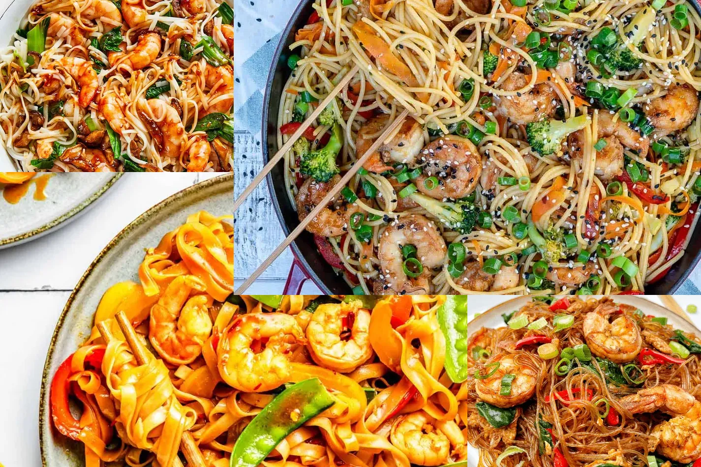 Photo of Quick & Tasty Shrimp Noodle Stir-Fry Recipes