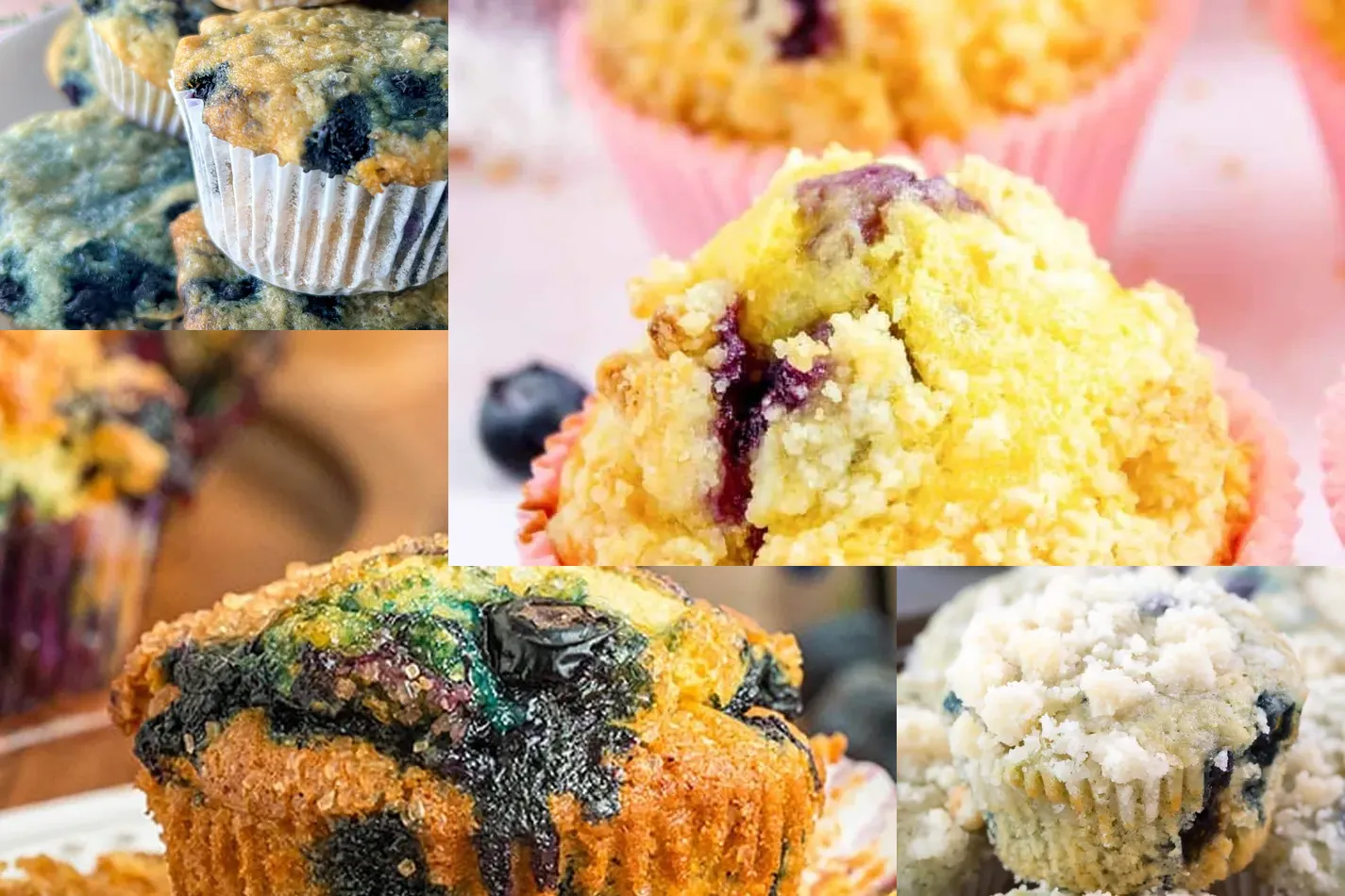 Photo of 15 Easy Starbucks-Style Blueberry Muffins Recipes