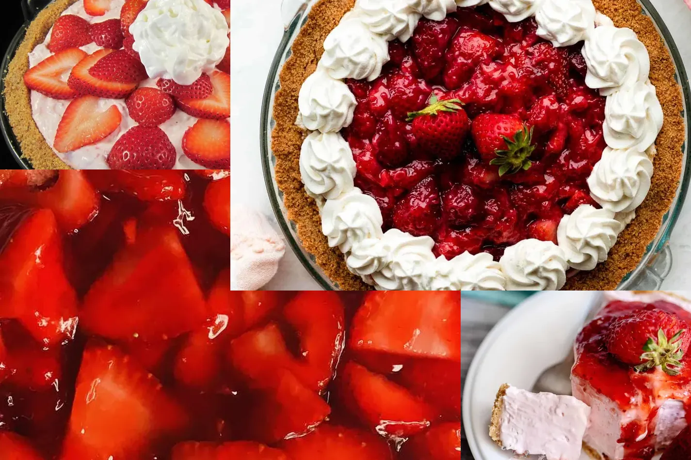 Photo of Strawberry Cream Pie Recipes