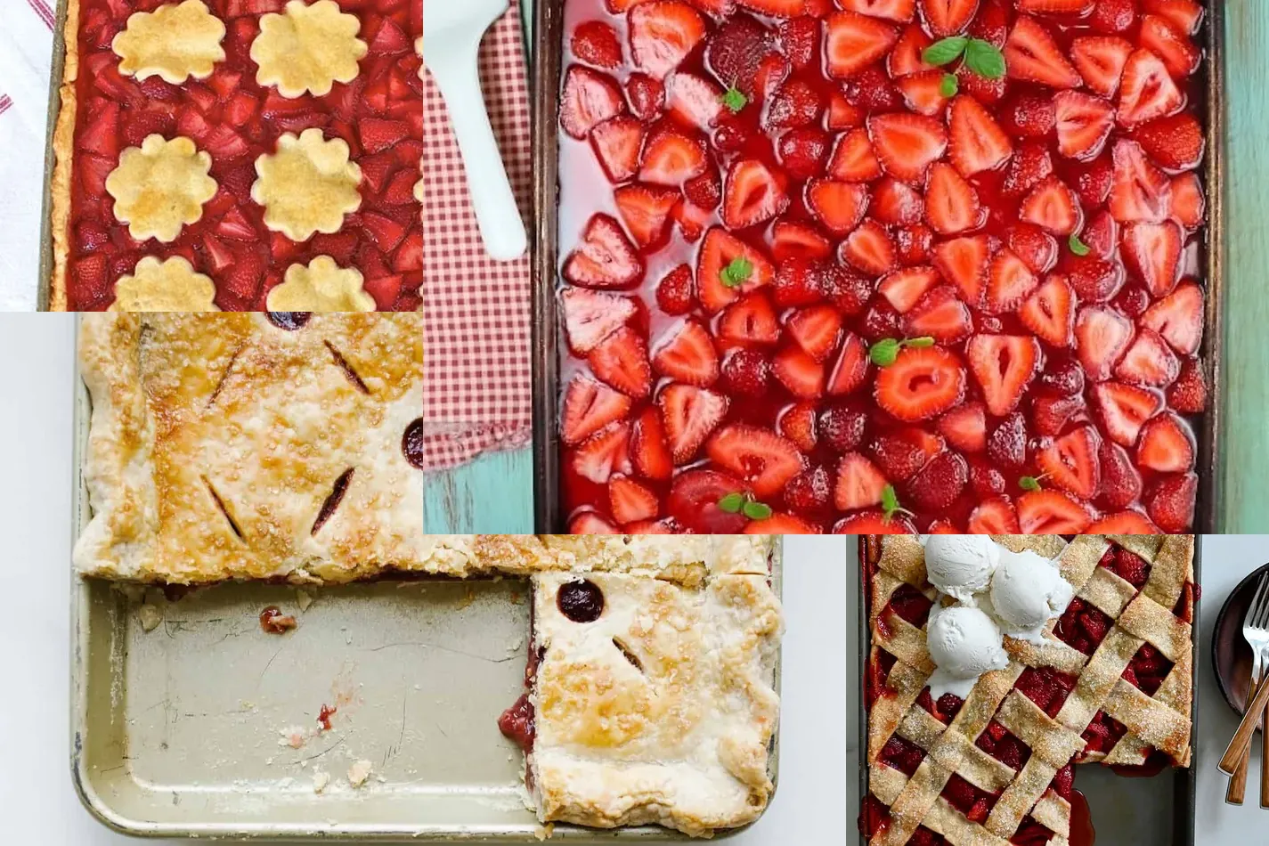 Photo of Easy & Delicious Strawberry Slab Pie Recipes to Wow Your Guests