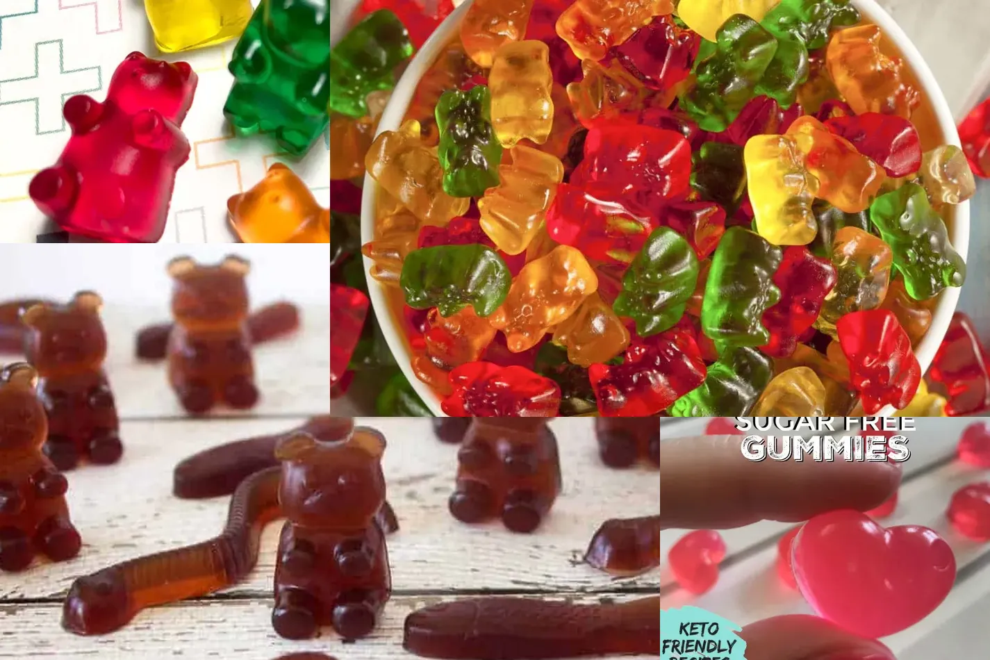 Photo of Easy Homemade Sugar-Free Gummy Bears Recipes