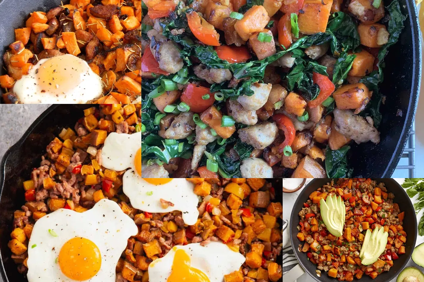 Photo of 14 Delicious Sweet Potato Hash Recipes with Sausage & Eggs
