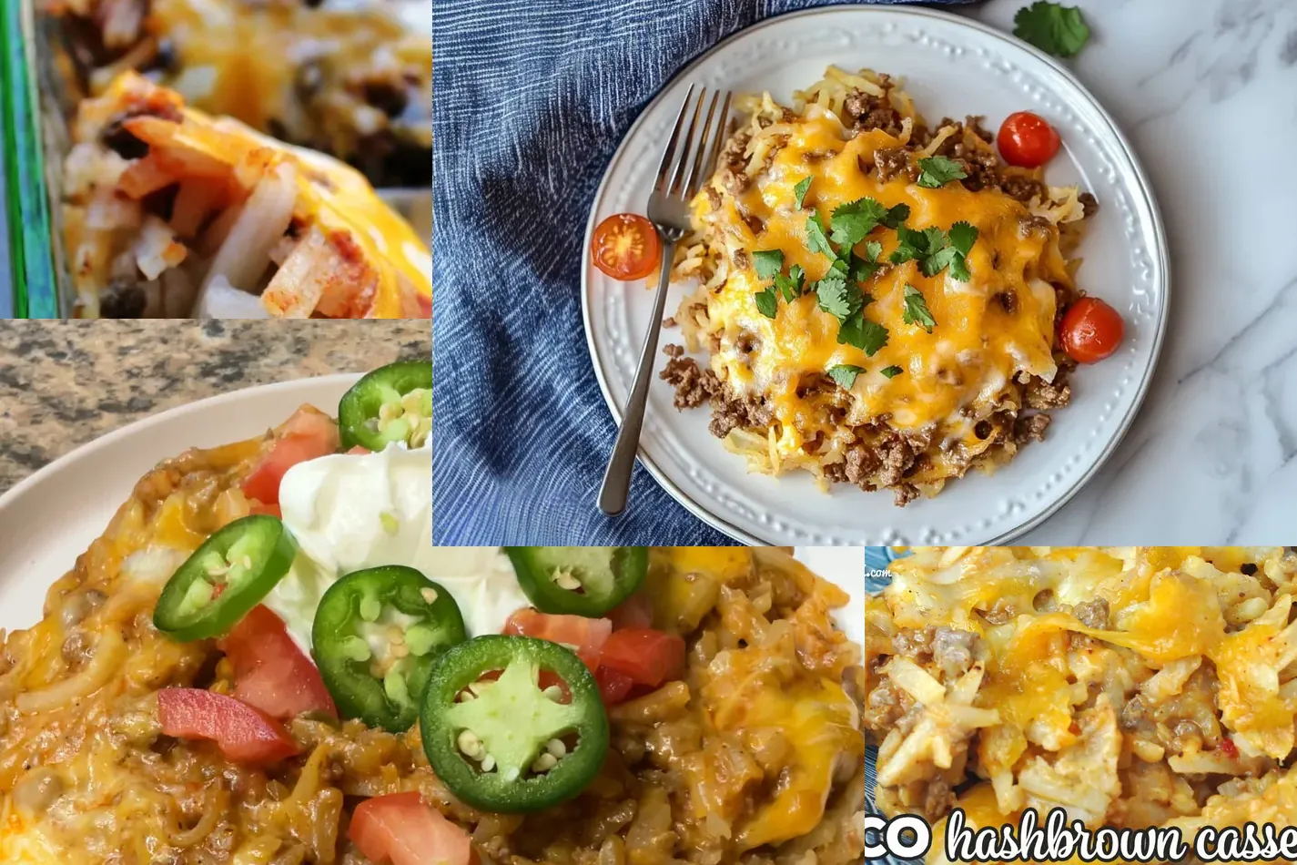 Photo of 14 Easy Taco Hashbrown Casserole Recipes to Wow Your Family