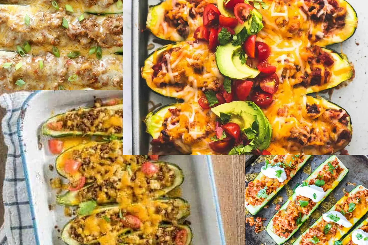 Photo of 15 Easy & Delicious Taco Zucchini Boat Recipes