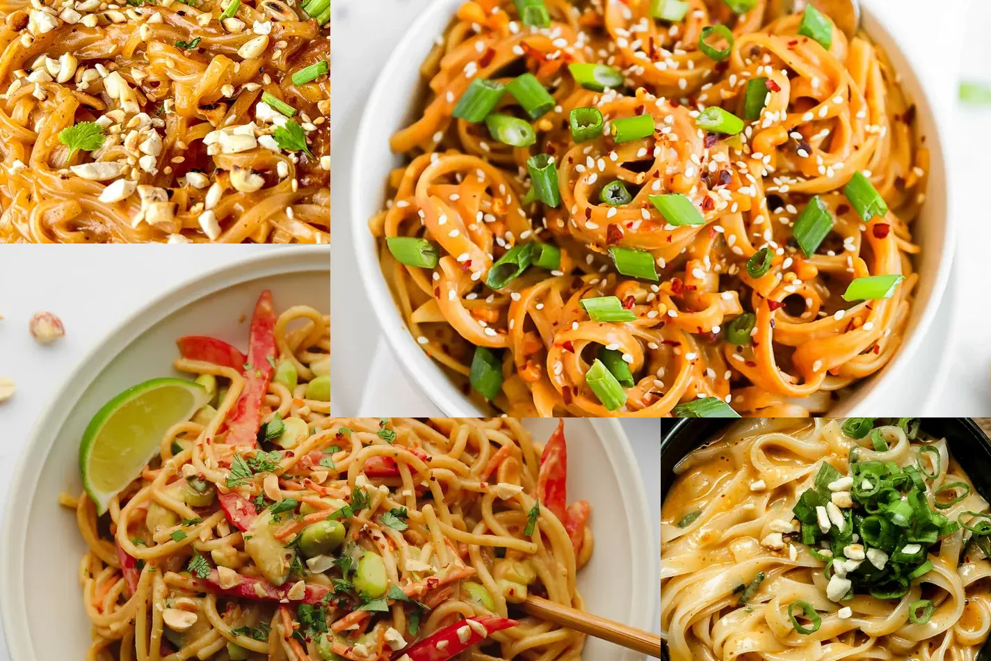 Photo of Quick & Delicious Thai Peanut Noodles Recipes