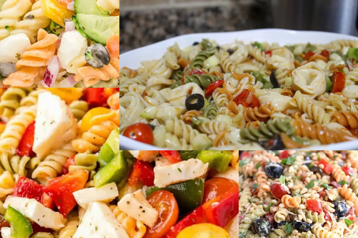 Photo of 15 Colorful & Easy Tri-Color Pasta Salad Recipes to Try