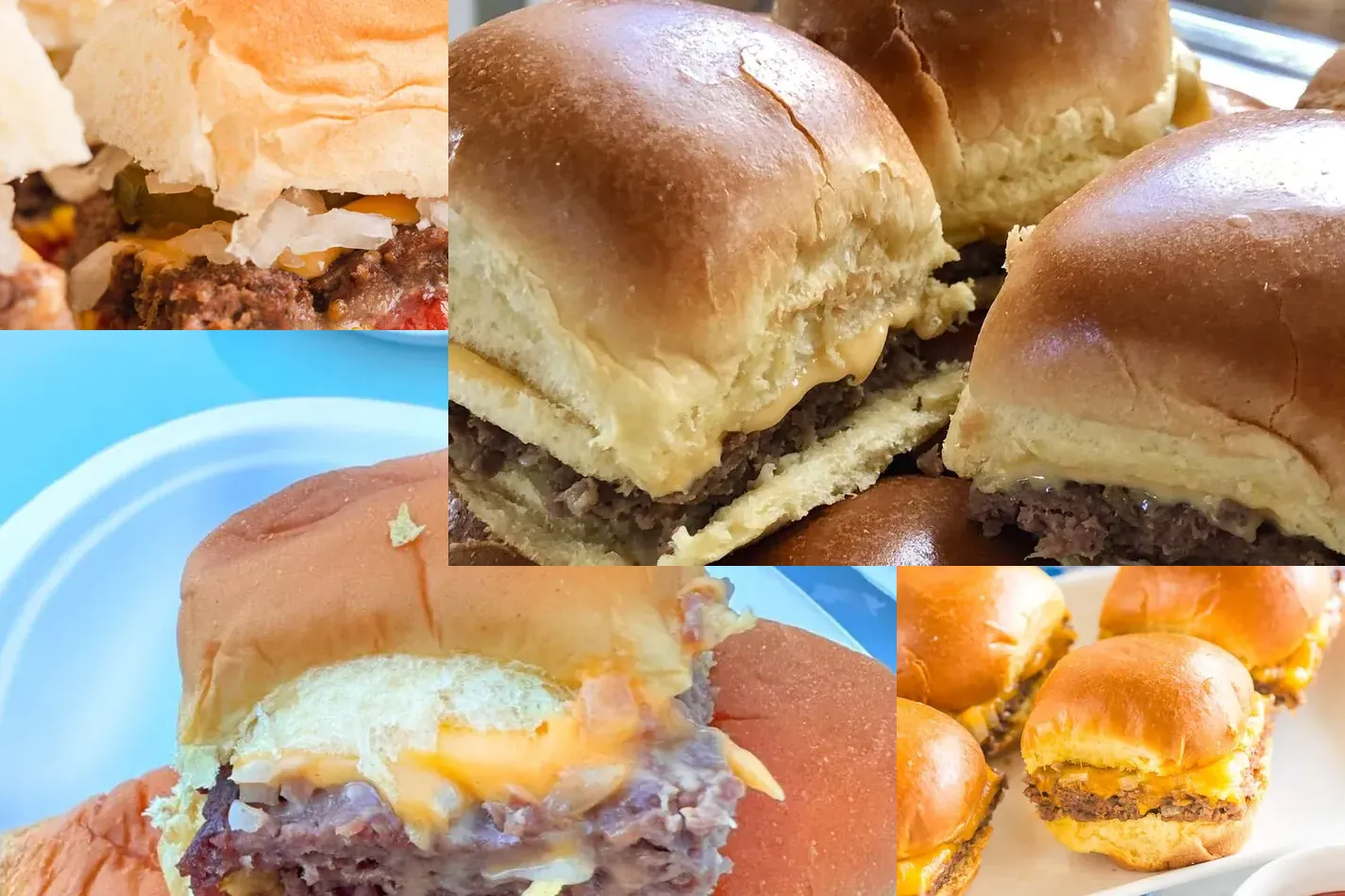 Photo of Copycat White Castle Hamburgers: Easy Homemade Slider Recipes