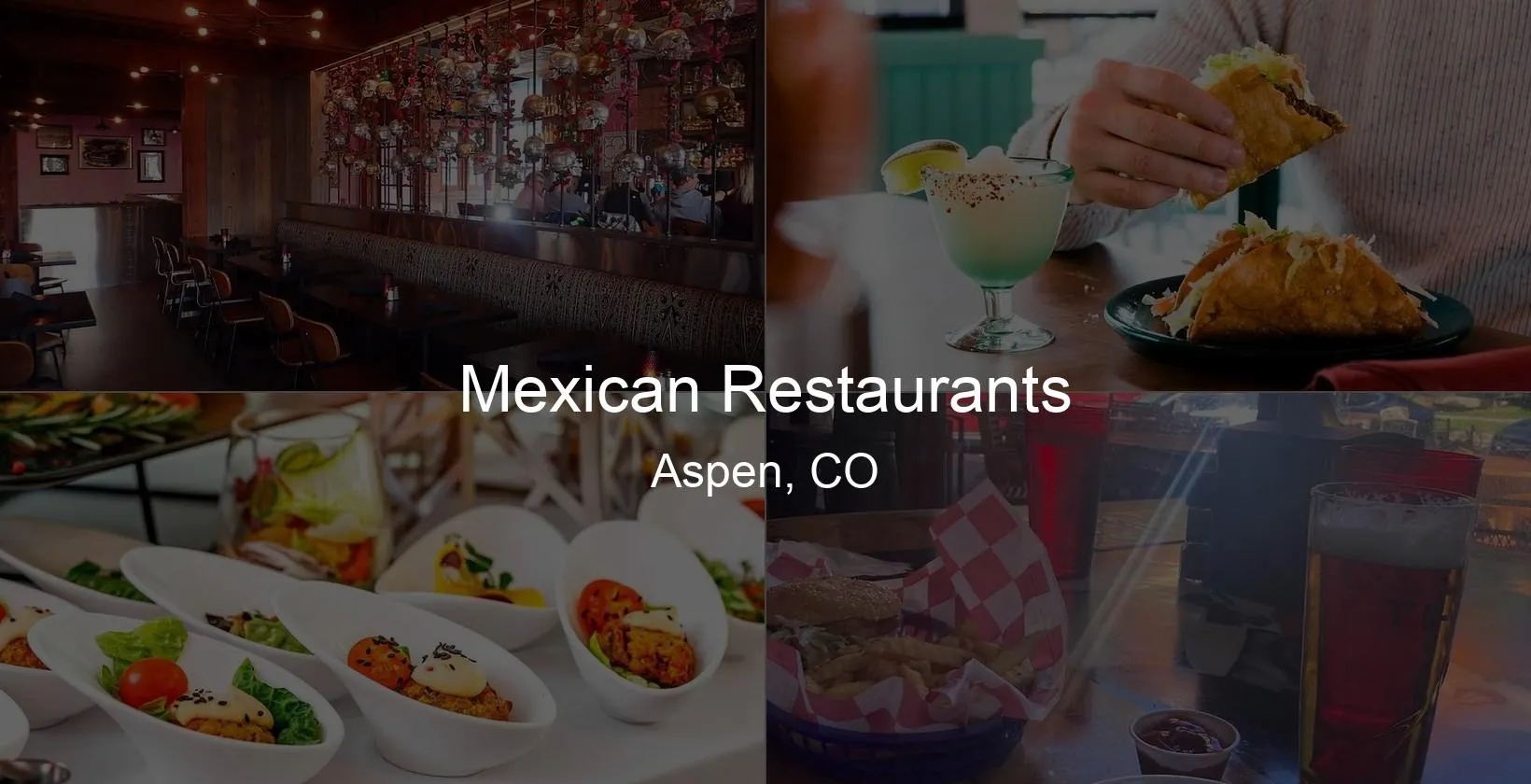 Photo of Mexican Restaurants in Aspen, CO