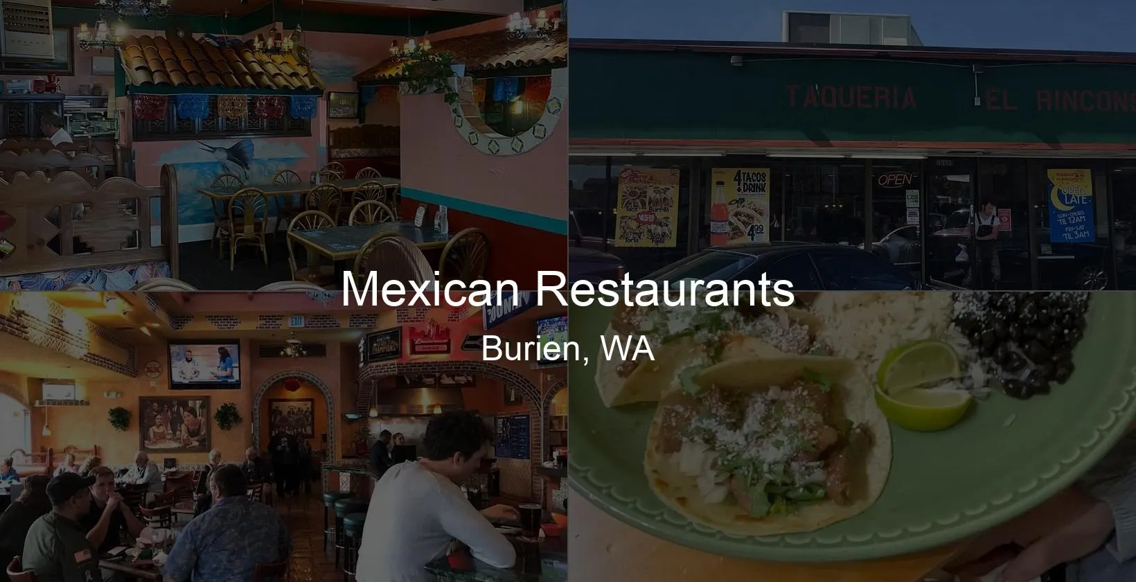 Photo of Mexican Restaurants in Burien, WA