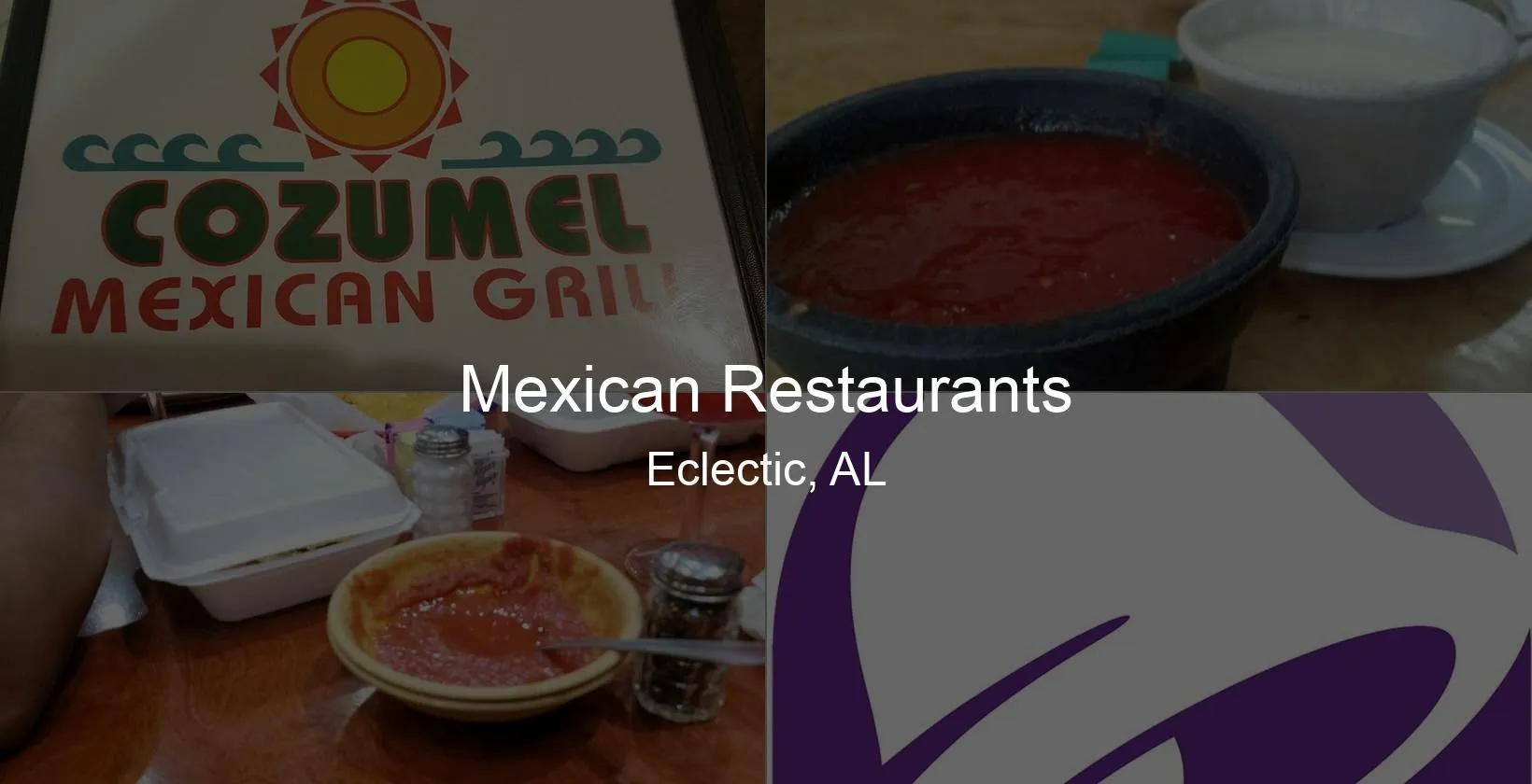 Photo of Mexican Restaurants in Eclectic, AL