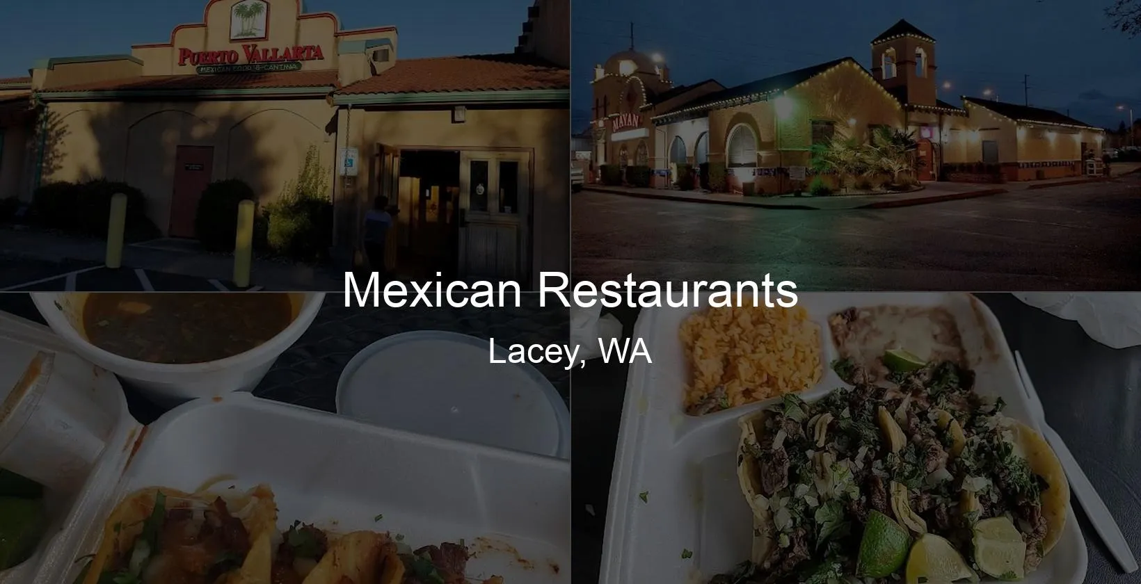 Mexican Restaurants in Lacey, WA Photo