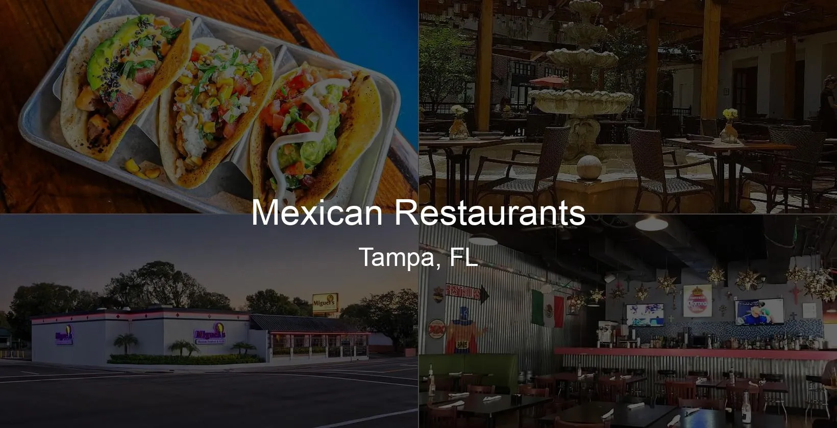 Photo of Mexican Restaurants in Tampa, FL