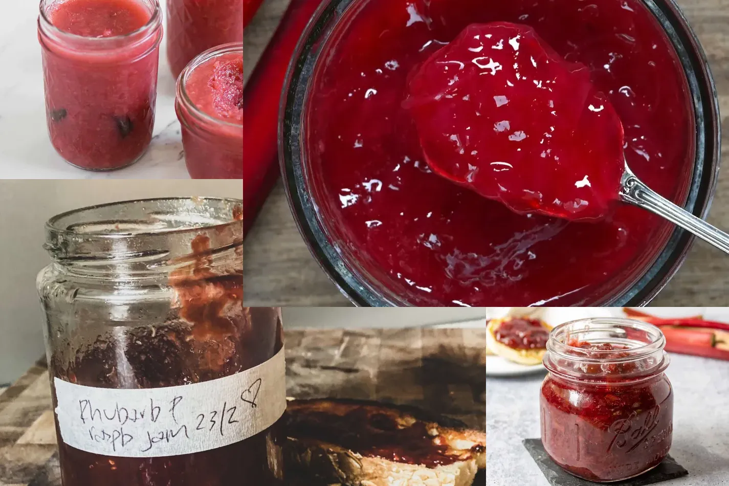 Photo of Rhubarb Jam Recipes