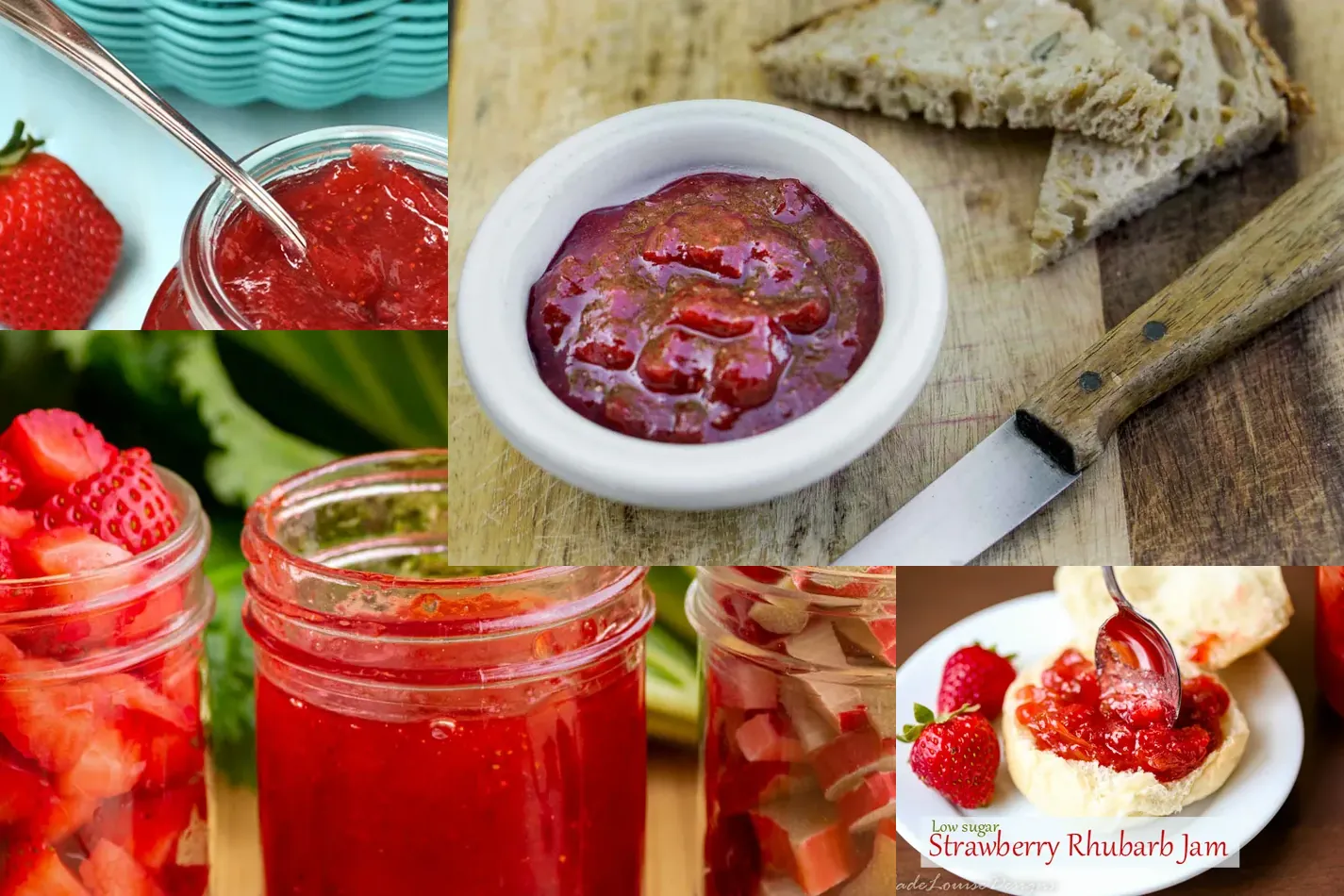 Photo of Strawberry Rhubarb Jam Recipes